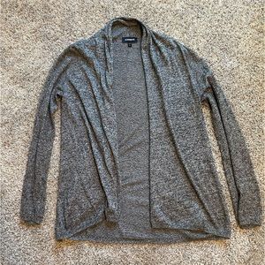 Express Charcoal Cardigan
